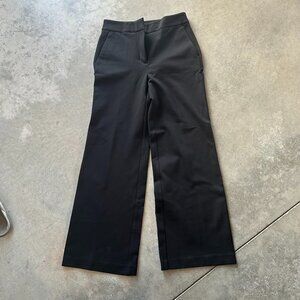 Boden Ponte Trousers, Black, Size US 4P,  UK 8P